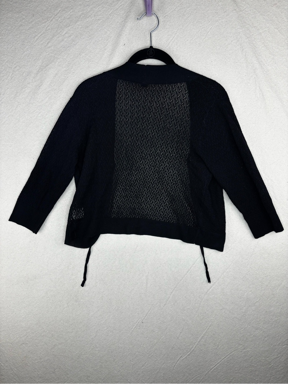 Black mesh women’s small top